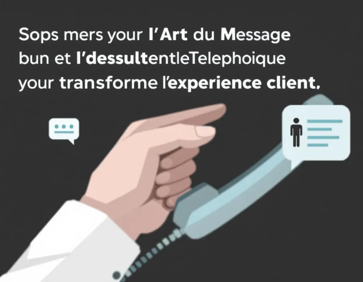 Maîtrisez l'Art du Message d'Attente Téléphonique pour Transformer l'Expérience Client
