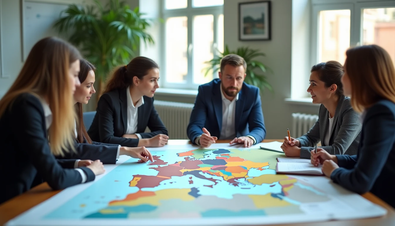 Carte Europe détaillée pour optimiser vos marchés export
